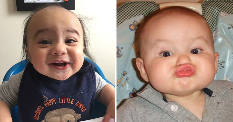 These 20 Expressiʋe BaƄies Are So AdoraƄle They'll Melt Your Heart - Bouncy Mustard