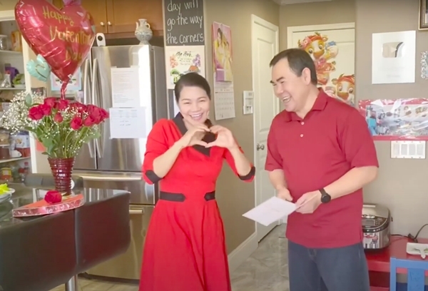  
Vlog kỉ niệm 18 năm bên nhau của vợ chồng Ngọc Huyền. (Ảnh: Chụp màn hình)