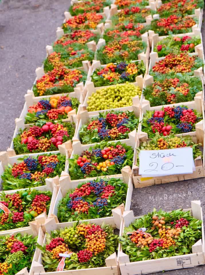 Theo chân người phụ nữ Việt đi chợ nông sản lâu đời của Thụy Sĩ: Hoa quả xanh tươi mơn mởn, gừng bán cả cây nhưng xem giá xong "tháo chạy" - Ảnh 11.