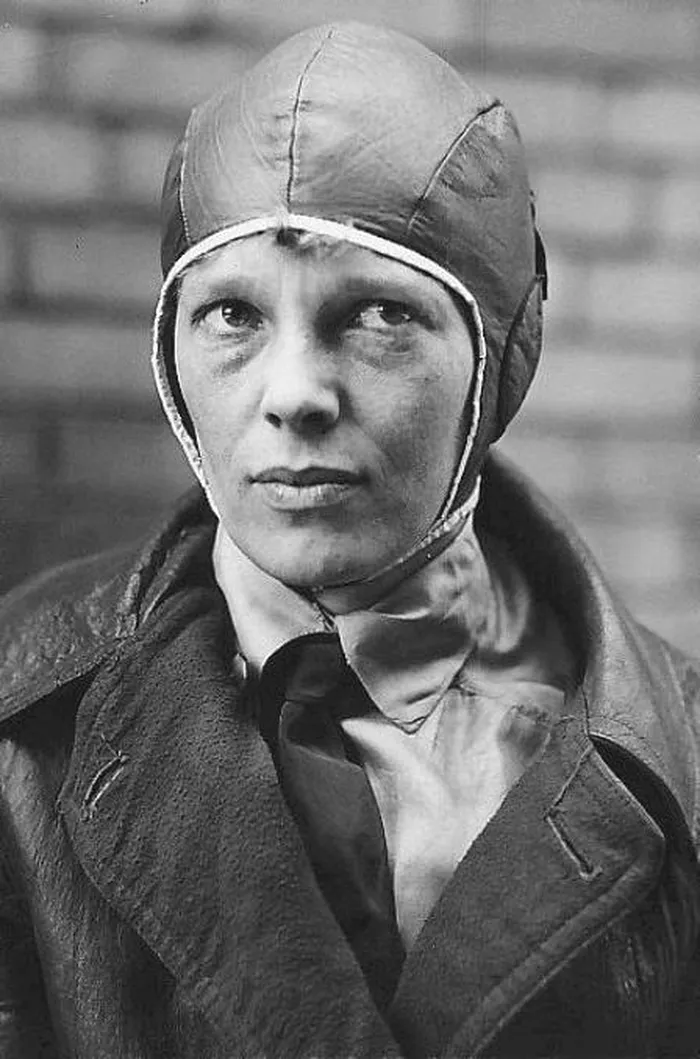 Amelia Earhart trước chuyến bay vượt Đại Tây Dương vào năm 1928