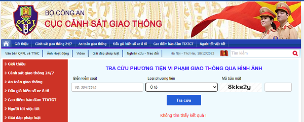 check phạt nguội 1