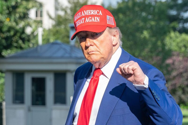 Tổng thống Mỹ Donald Trump. Ảnh: Bloomberg