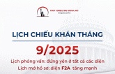 LỊCH CHIẾU KHÁN THÁNG 09.2025 LỊCH CHIẾU KHÁN THÁNG 09.2025
