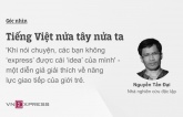 Tiếng Việt nửa tây nửa ta