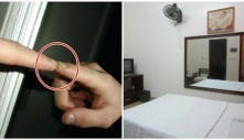 Vào khách sạn đặt tay lên gương mà thấy như thế này, bạn hãy trả phòng ngay lập tức!