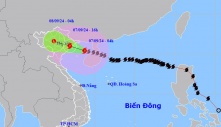 [LIVE] Bão Yagi mạnh cấp 14 cách Quảng Ninh - Hải Phòng 160 km