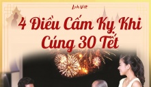 4 điều cấm kỵ khi cúng 30 tết