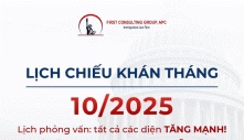 LỊCH CHIẾU KHÁN THÁNG 10.2025