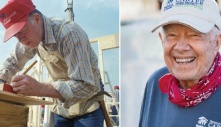 Học lỏm bí quyết sống thọ như cựu Tổng thống Mỹ Jimmy Carter: Đánh bại bệnh ung thư, vẫn khỏe mạnh đi xây nhà ở tuổi 95