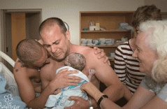 Heartwarming Photo of Two Dads Holding Their Newborn Goes Viral