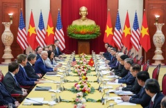 Việt - Mỹ xác lập quan hệ Đối tác Chiến lược Toàn diện