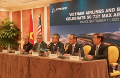 Vietnam Airlines ký thỏa thuận 10 tỷ USD mua 50 tàu bay Boeing