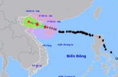 [LIVE] Bão Yagi mạnh cấp 14 cách Quảng Ninh - Hải Phòng 160 km