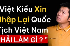 Việt kiều xin nhập lại quốc tịch Việt Nam, cần làm gì?