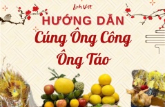 Hướng dẫn cúng ông công ông táo