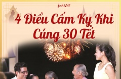 4 điều cấm kỵ khi cúng 30 tết