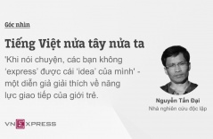 Tiếng Việt nửa tây nửa ta