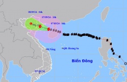 [LIVE] Bão Yagi mạnh cấp 14 cách Quảng Ninh - Hải Phòng 160 km