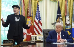 Ông Trump tổ chức lễ chia tay Elon Musk tại Nhà Trắng