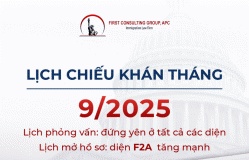LỊCH CHIẾU KHÁN THÁNG 09.2025