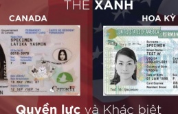 “Thẻ xanh Mỹ” - “Thẻ xanh Canada” – Quyền lực và sự khác biệt