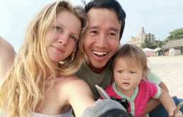 American-Vietnamese couple leaves city for rural life