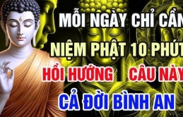 Phật dạy: Ai chăm nói 2 câu này mỗi ngày Phúc - Phần đều tăng, đời người viên mãn Phật dạy: Ai chăm nói 2 câu này mỗi ngày Phúc - Phần đều tăng, đời người viên mãn