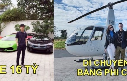 5 Rich Kid Việt sang có tiếng: người di chuyển bằng phi cơ riêng, người nhận quà 16 tỷ