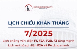 LỊCH CHIẾU KHÁN THÁNG 07.2025