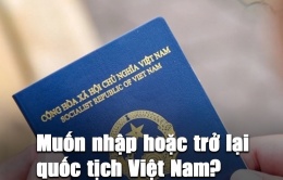 Việt Nam hoàn nguyên sách nhập, trở lại quốc tịch cho Việt Kiều