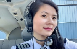 Giấc mơ dang dở của nữ phi công gốc Việt vừa tử nạn ở Mỹ