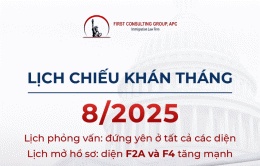 LỊCH CHIẾU KHÁN THÁNG 08.2025