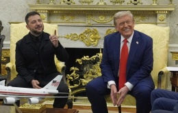 Ông Zelensky nói đùa về mặc âu phục tại Nhà Trắng