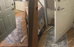 Trò đạp cửa quậy nhà dân ở quận Cam gây lo ngại