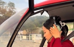 Lái máy bay về quê tránh tắc đường