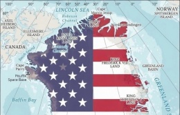 Vợ quan chức Mỹ đăng ảnh cờ Mỹ phủ kín Greenland, Đan Mạch phản đối