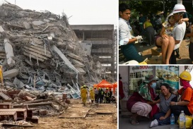 Số người chết do động đất ở Myanmar có thể lên tới 100.000