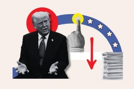 Người Mỹ ngày càng mất niềm tin, tỷ lệ ủng hộ của ông Trump tụt dốc