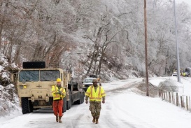 Bão tuyết càn quét miền nam nước Mỹ