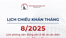 LỊCH CHIẾU KHÁN THÁNG 08.2025