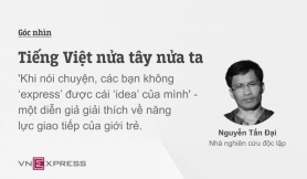 Tiếng Việt nửa tây nửa ta