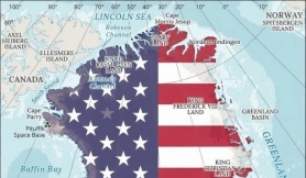 Vợ quan chức Mỹ đăng ảnh cờ Mỹ phủ kín Greenland, Đan Mạch phản đối