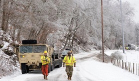 Bão tuyết càn quét miền nam nước Mỹ