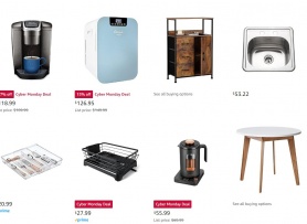 Top 10 sản phẩm nội thất, gia dụng giảm giá nhiều và đáng mua nhất Black Friday 2023 trên Amazon