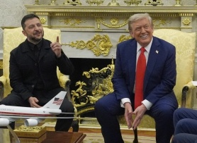 Ông Zelensky nói đùa về mặc âu phục tại Nhà Trắng