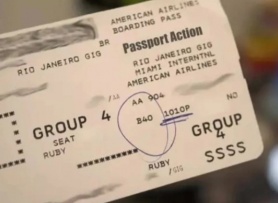 Ký hiệu khách không muốn nhìn thấy trên vé máy bay