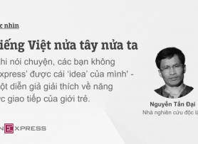 Tiếng Việt nửa tây nửa ta