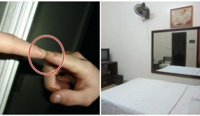 Vào khách sạn đặt tay lên gương mà thấy như thế này, bạn hãy trả phòng ngay lập tức!