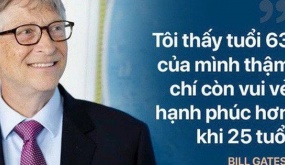 Tỉ phú Bill Gates: Chìa khóa để hạnh phúc, khỏe mạnh là làm 4 việc, không cần đến tiền