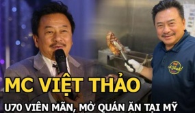 Việt Thảo – Đệ nhất MC hải ngoại: U70 viên mãn, mở quán ăn tại Mỹ, bán ổ bánh mì gιá gần 500 nghìn